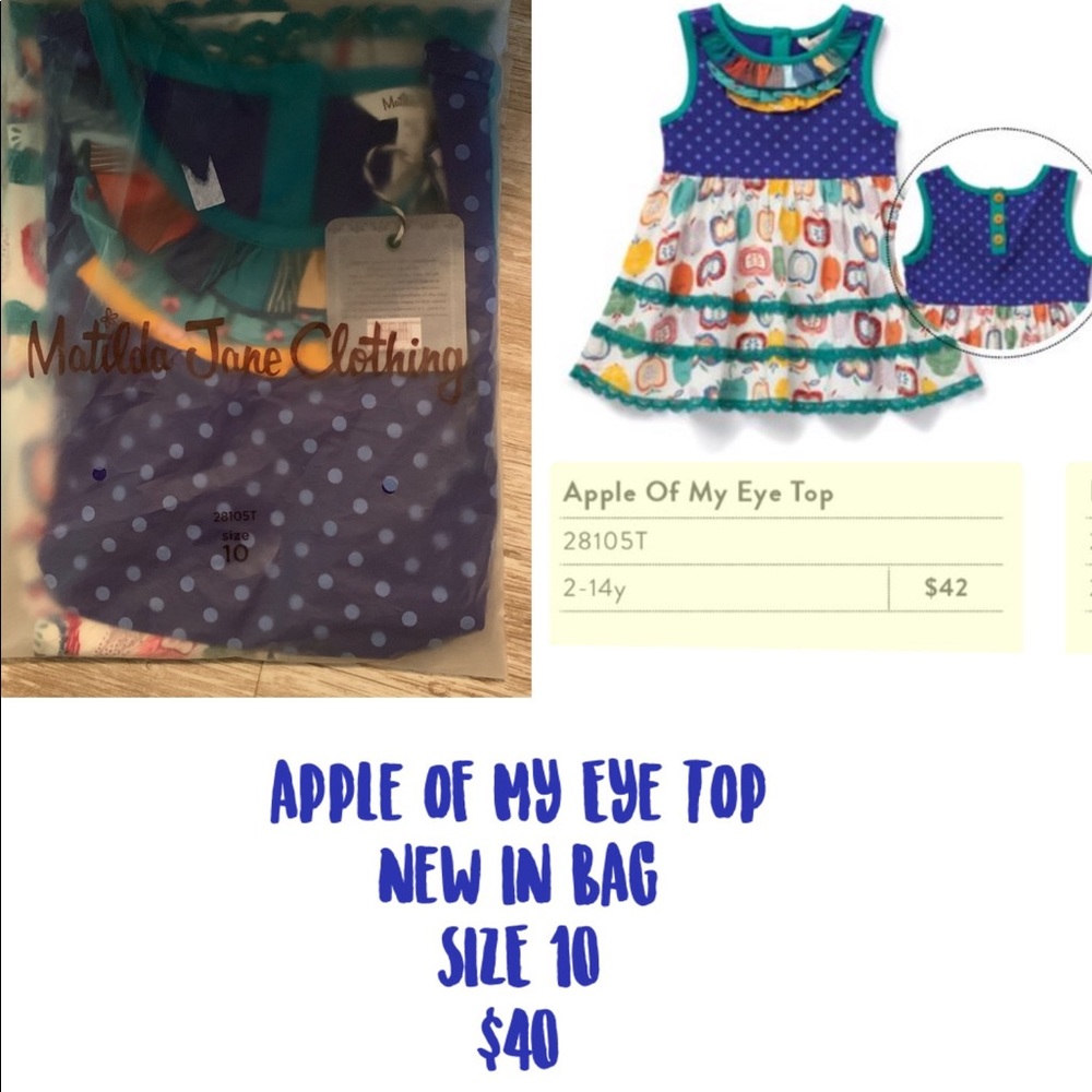 Matilda Jane Apple of My Eye Top